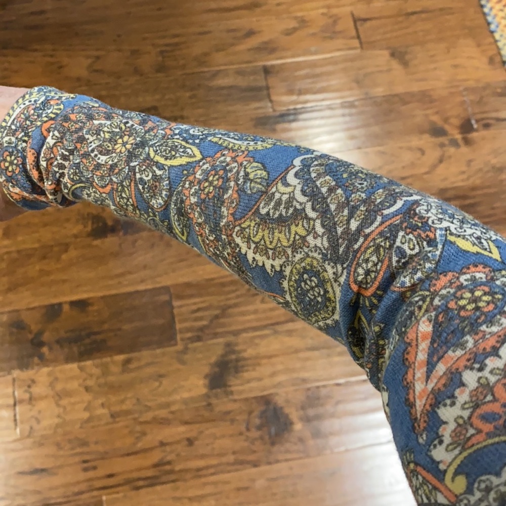 NWT Lularoe Paisley Print Sarah Duster Cardigan: S - Picture 10 of 11